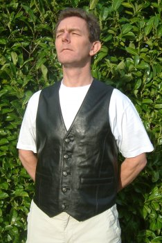 Classic Leather Waistcoat