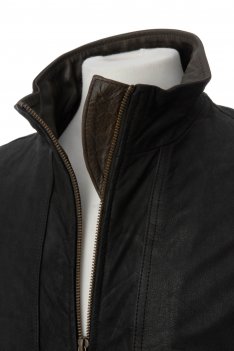 Fleece lined Leather Waistcoat
