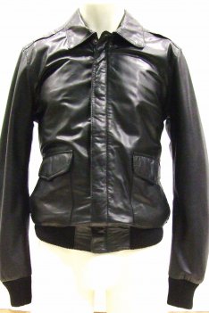Woodland Leather Leather Bomber Jacket