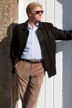 Woodland Leather Mens 4 button Leather Jacket from Woodland