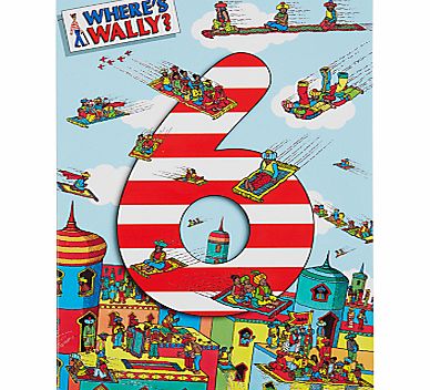 Woodmansterne Arabian Carpets 6th Birthday Card