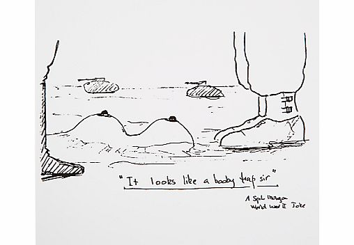 Woodmansterne Booby Trap Greeting Card