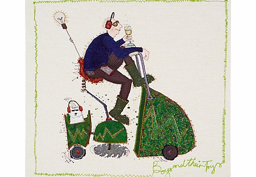 Woodmansterne Boys and Their Toys Greeting Card