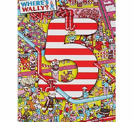 Woodmansterne Cake Factory 5th Birthday Card