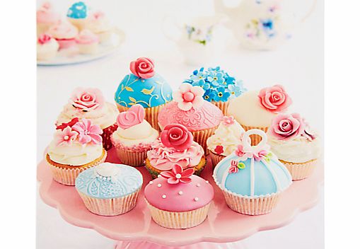 Woodmansterne Cupcakes on Plate Birthday Card