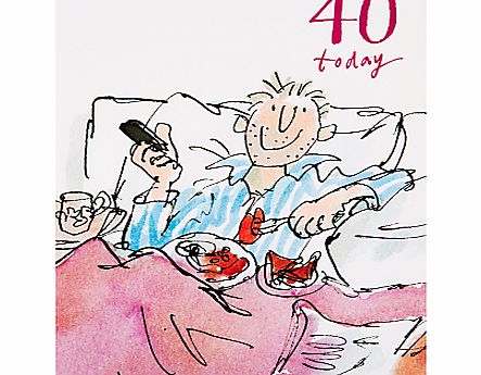 Woodmansterne Dad Having Breakfast In Bed