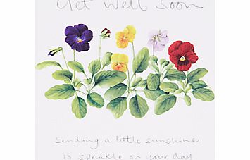 Woodmansterne Get Well Greeting Card