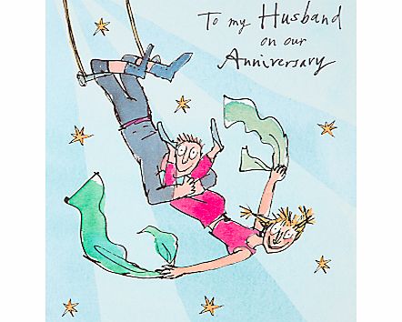 Woodmansterne Husband Anniversary Card