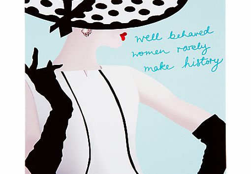 Woodmansterne Lady With Earring Greeting Card