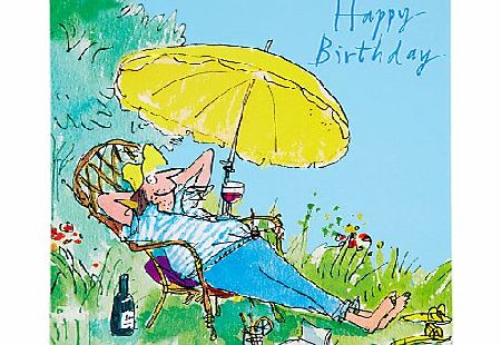 Woodmansterne Lazing In The Sun Birthday Card