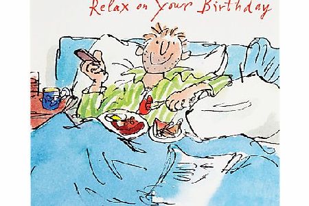 Woodmansterne Quentin Blake Breakfast in Bed
