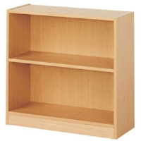 Impact 18mm Bookcase 1 shelf Beech