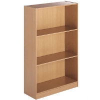 WoodStock Leabank Impact 18mm Bookcase 2 shelves Maple