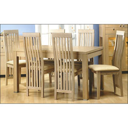 Woodways Ancona - Light Oak Extendable Dining Table