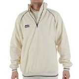 Woodworm Slazenger Cricket Pullover Junior Cream XL Boys