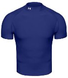 Under Armour Coldgear Mock Short Sleeve Royal S