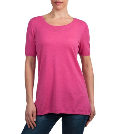 Wool Overs Silk & Cotton Womens A Line T-Shirt