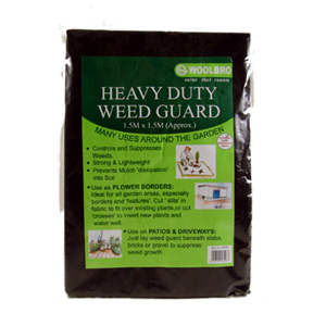 Woolbro Heavy Duty Weed Guard - 1.5m x 1.5m