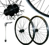 Woolleyhatshop 26` RHINO Mountain Bike Deore 475 Disc Hub QR Wheel Set