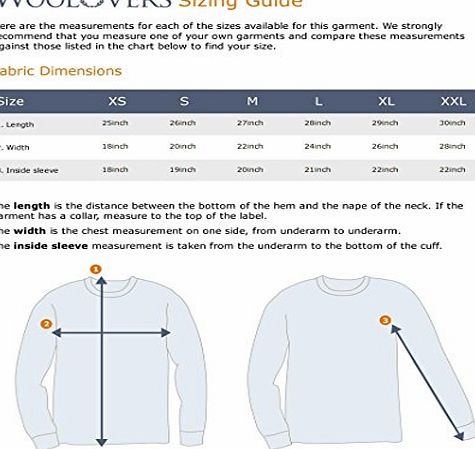 Woolovers Wool Overs Gilet col V homme en laine dagneau Charcoal Medium