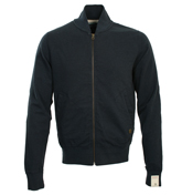 Woolrich Uphill Navy Full Zip Sweatshirt