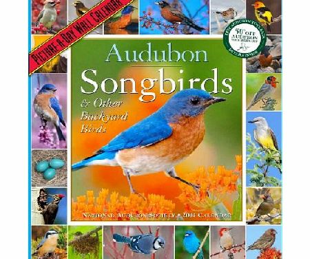 Workman Publishing Audubon Songbirds amp; Other Backyard Birds Calendar 2014