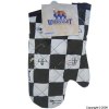 Worksmart Black and White Checked Gauntlet