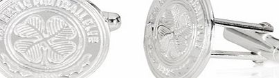 World Centre Sales Celtic Round Crest Cufflinks - Sterling Silver
