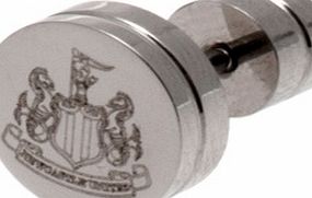 World Centre Sales Newcastle United Round Crest Stud Earring -