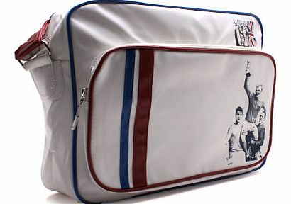 World Cup Accessories  Spirit of 66 Retro Messenger Bag - White