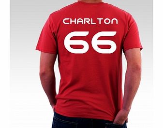 World Cup Charlton 66 Red WT T-Shirt Medium ZT