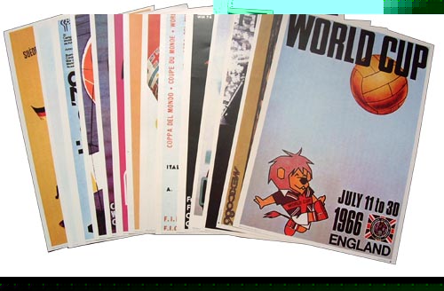 Finals Poster and#8211; Set of 14 from 1930 to 1990