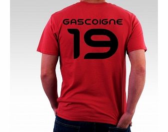 World Cup Gazza 19 Red T-Shirt Large ZT