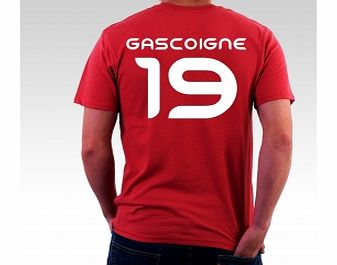 World Cup Gazza 19 Red WT T-Shirt Medium ZT