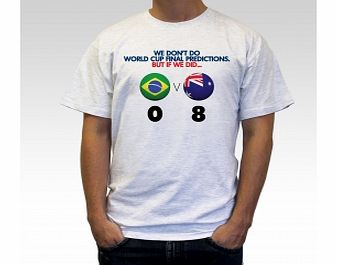World Cup Prediction Australia Ash Grey T-Shirt