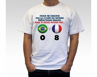 World Cup Prediction France Ash Grey T-Shirt