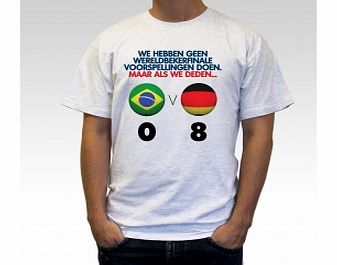 World Cup Prediction Germany Ash Grey T-Shirt
