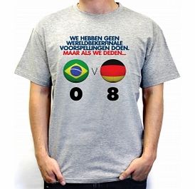 World Cup Prediction Germany Grey T-Shirt Small ZT