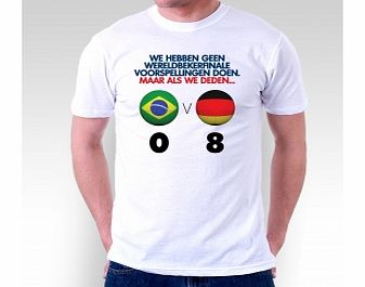 World Cup Prediction Germany White T-Shirt