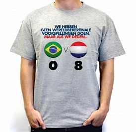 World Cup Prediction Netherlands Grey T-Shirt