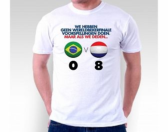 World Cup Prediction Netherlands White T-Shirt