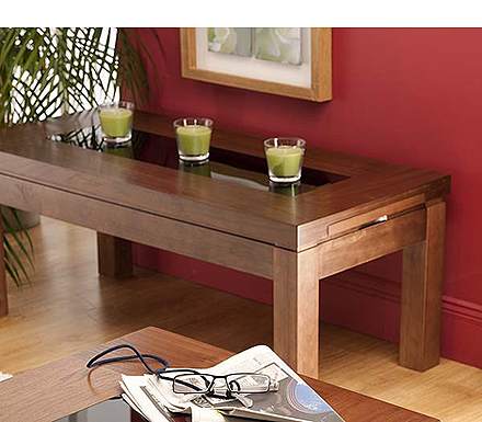 World Furniture Clearance - Salgo Rectangular Coffee Table in