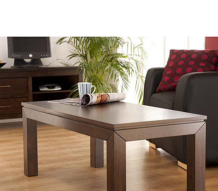 World Furniture Paolo Rectangular Coffee Table in Chestnut -