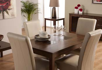 World Furniture Samba Rectangular Dining Set with 4 Chairs