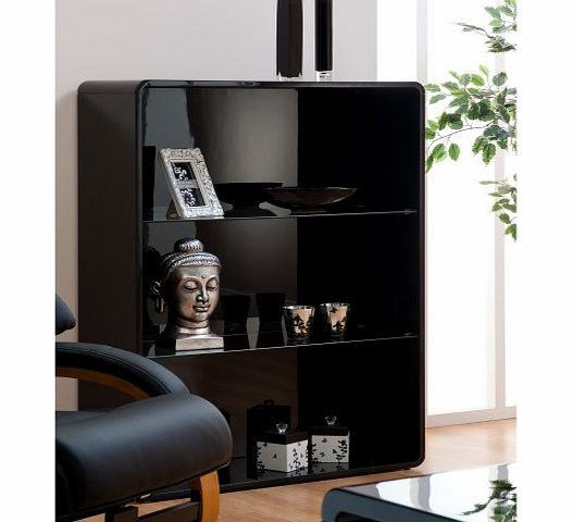 World Furniture Toscana Bookcase in Black High