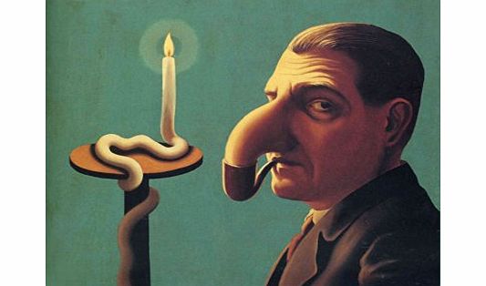 World of Art RENE MAGRITTE The Philosophers Lamp c1936 * 250gsm ART CARD Gloss A3 Reproduction Poster