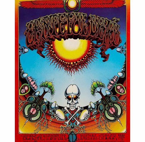 World of Art Vintage GRATEFUL DEAD amp; SONS OF CHAMPLIN amp; INITIAL SHOCK * 250gsm Gloss ART CARD A3 Reproduction Poster