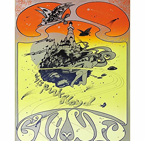 World of Art Vintage PINK FLOYD c1967 * 250gsm Gloss ART CARD A3 Reproduction Poster