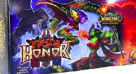 World of Warcraft TCG WoW Trading Card Game Fields of Honor Booster Box (24 P...