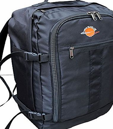 World Traveller Flight Approved Feather Light Weight Cabin Carry On Bag Backpack Hand Luggage Baggage Roller Suitcase Trolley Perfect for Easyjet Ryanair